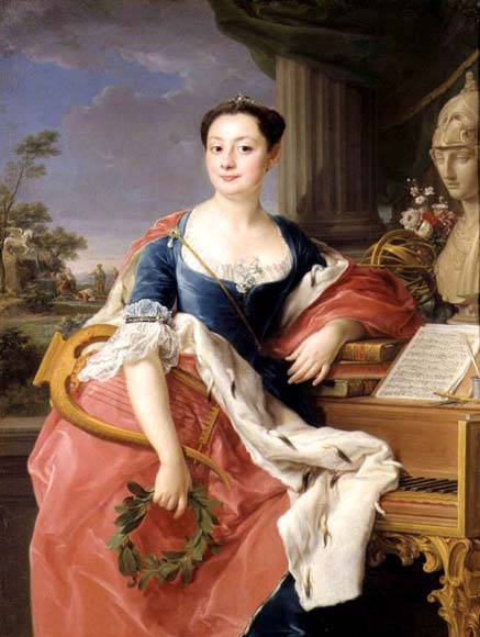 BATONI, Pompeo Portrait of Princess Giacinta Orsini Buoncampagni Ludovisi